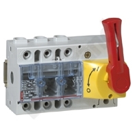 ROZŁĄCZNIK MOCY 160A 3 BIEGUNY NAPĘD FRONTOWY CZERWONY VISTOP - 022351 - LEGRAND
