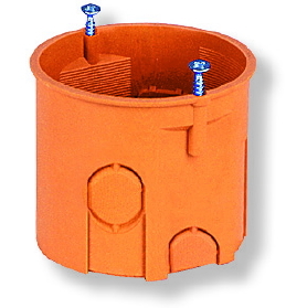 PUSZKA Z60DFW P/T O 60 GŁĘBOKA Z WKRĘTAMI POMARAŃCZOWA - 33035008 - SIMET