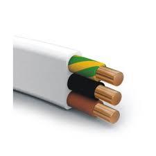 YDYp 3x2,5 bęben 500mb 750V biały przewód - G-019378* - KABLE I PRZEWODY