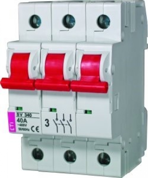 ROZŁĄCZNIK IZOLACYJNY 63A 3 BIEGUNY 63A SV363 - 002423314 - ETI