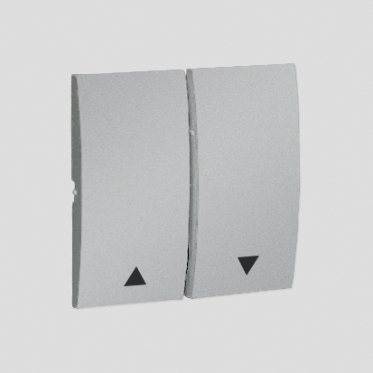 KLAWISZ DO PRZYCISKU ŻALUZJOWEGO KPL ALUMINIOWY SIMON CLASSIC - MKZ1/26 - KONTAKT SIMON