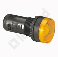 LAMPKA SYGNALIZACYJNA DO WBUDOWANIA ŹRÓDEŁ ŚWIATŁA BA9S, ŻÓŁTA OSMOZ - 024104 - LEGRAND