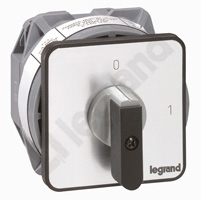 ŁĄCZNIK KRZYWKOWY 50A 2 BIEGUNY PROGRAM 0-1 PR40 - 027421 - LEGRAND