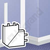 KĄT PŁASKI REGULOWANY 60 X 16/20 BIAŁY DLP - 030293 - LEGRAND