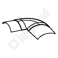 KĄT PŁASKI LISTWY PODŁOGOWE 92 X 20 SZARY DLP - 032802 - LEGRAND