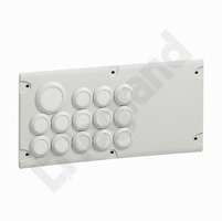 PŁYTA PRZEPUSTÓW KABLOWYCH 193 X 139 13 WEJŚĆ - 036494 - LEGRAND