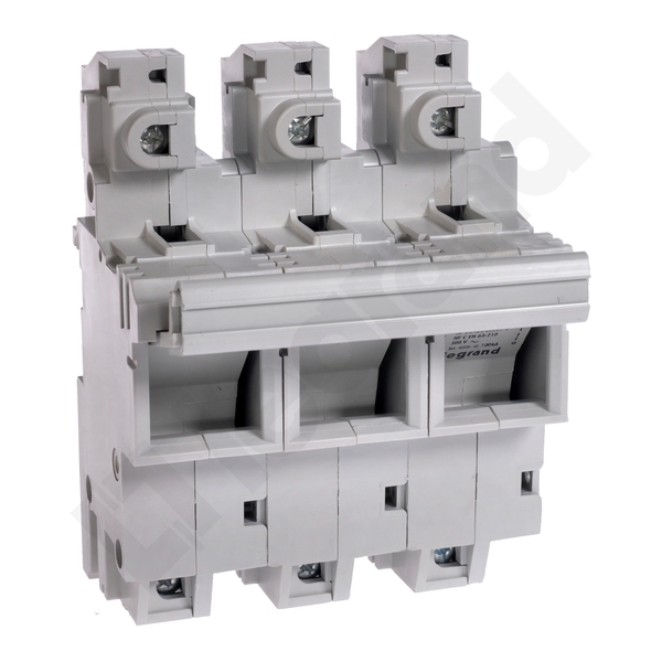 PODSTAWA BEZBIECZNIKOWA 125A 3 BIEGUNOWA NA WKŁADKI 22X58 SP58 - 021604 - LEGRAND