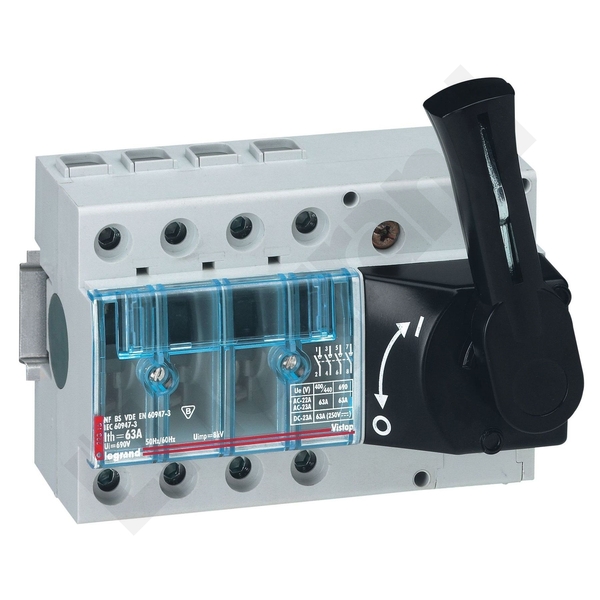 ROZŁĄCZNIK IZOLACYJNY 63A 4 BIEGUNY VISTOP - 022515 - LEGRAND