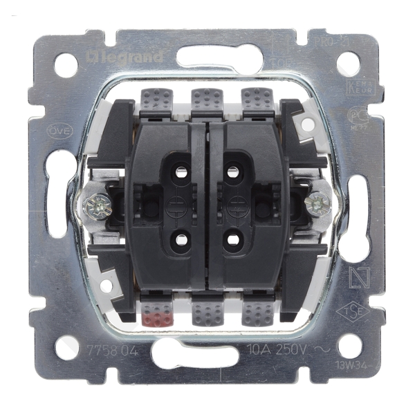 ŁĄCZNIK STEROWANIA ROLETAMI BLOKADA MECHANICZNA 10A SISTENA LIFE - 775804 - LEGRAND