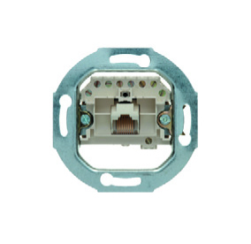 one.platform Mechanizm gniazda telefonicznego UAE pojedynczego (RJ11, RJ12, RJ45), kat. 3 - 534538 - HAGER - BERKER