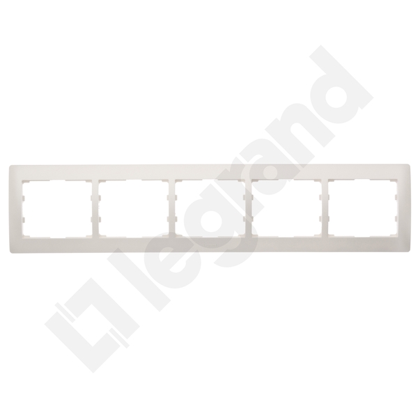 RAMKA PIĘCIOKROTNA POZIOMA PEARL SISTENA LIFE - 771505 - LEGRAND