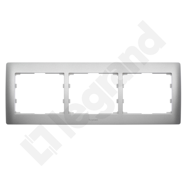 RAMKA POTRÓJNA POZIOMA METALIC SISTENA LIFE - 771303 - LEGRAND