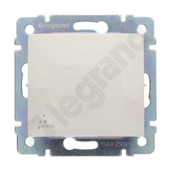 ŁĄCZNIK KRZYŻOWY IP44 KREM 10AX-250~ VALENA - 774197 - LEGRAND