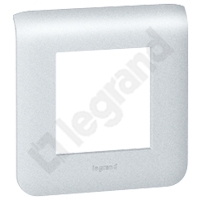 RAMKA PODWÓJNA POZIOMA ALUMINIUM PRODUKT WYCOFANY Z OFERTY - 079002 - LEGRAND