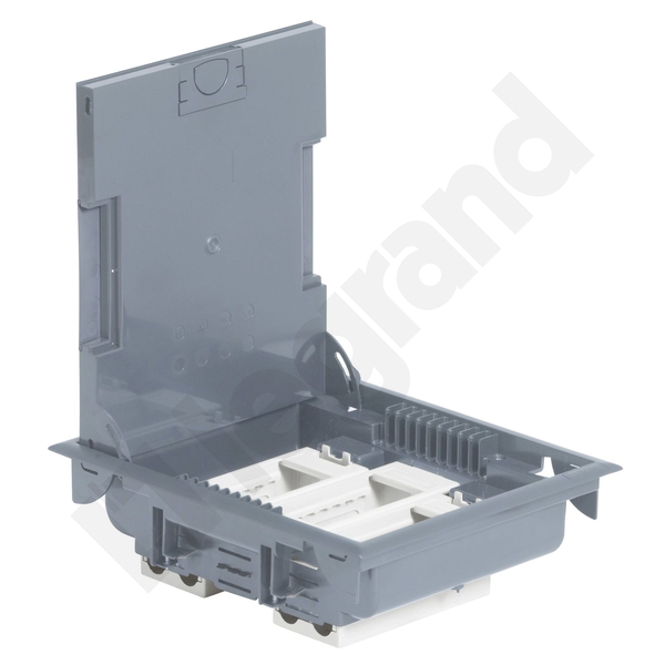 PUSZKA PODŁOGOWA 12 MODUŁÓW INOX. - 089605 - LEGRAND