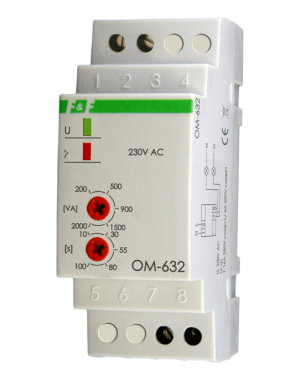 OGRANICZNIK POBORU MOCY 16A MONTAŻ NA SZYNE TH35 OM-632 - OM-632 - F&F