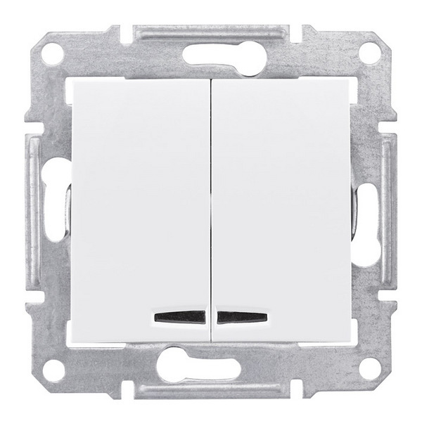 ŁĄCZNIK ŚWIECZNIKOWY Z PODŚWIETLENIEM MODUŁ KREMOWY SEDNA - SDN0300323 - SCHNEIDER ELECTRIC