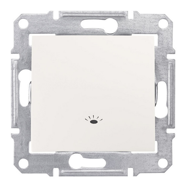 PRZYCISK ŚWIATŁO MODUŁ KREMOWY SEDNA - SDN0900123 - SCHNEIDER ELECTRIC
