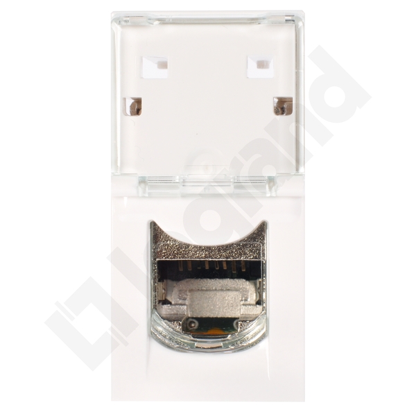GNIAZDO KOMPUTEROWE POJEDYNCZE 1M 1XRJ45 KAT. 6A STP MOSAIC - 076573 - LEGRAND
