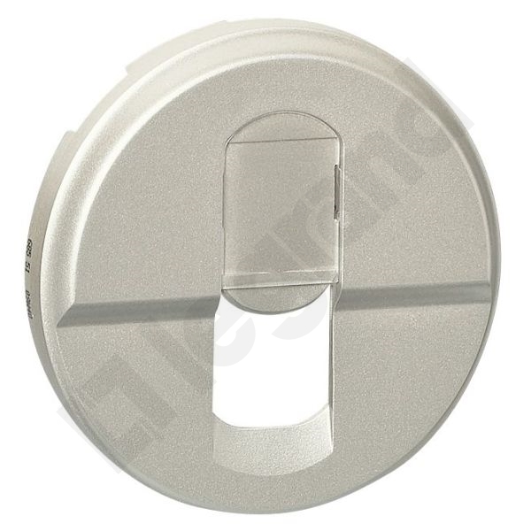 PLAKIETKA DO GNIAZD POJEDYNCZYCH RJ45 TYTANOWA CELIANE - 068551 - LEGRAND