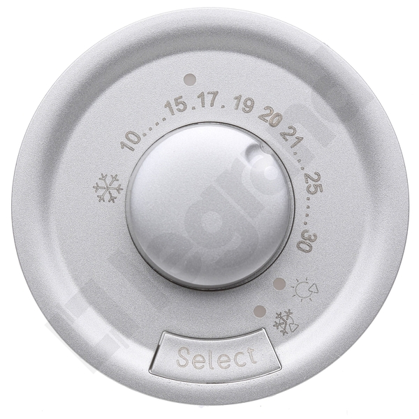 PLAKIETKA TERMOSTATU POKOJOWEGO TYTANOWA CELIANE - 068540 - LEGRAND