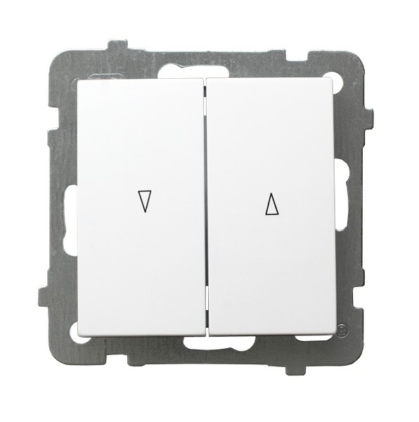 ŁĄCZNIK ŻALUZJOWY BIAŁY AS - ŁP-7G/m/00 - OSPEL