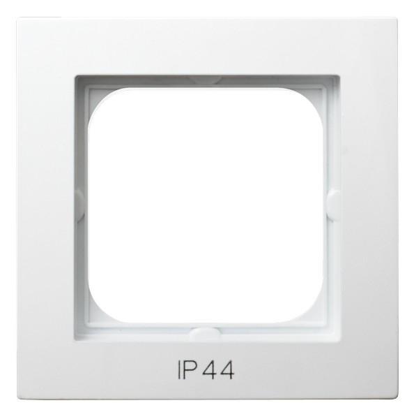 RAMKA POJEDYNCZA BIAŁA DO ŁĄCZNIKÓW IP44 AS - RH-1G/00 - OSPEL