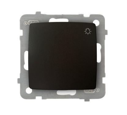 ŁĄCZNIK ZWIERNY "ŚWIATŁO" CZEKOLADOWY METAL KARO - ŁP-5S/m/40 - OSPEL