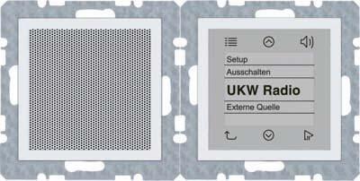 RADIO TOUCH BIAŁY MAT S.1/B.3/B.7 - 28809909 - HAGER - BERKER