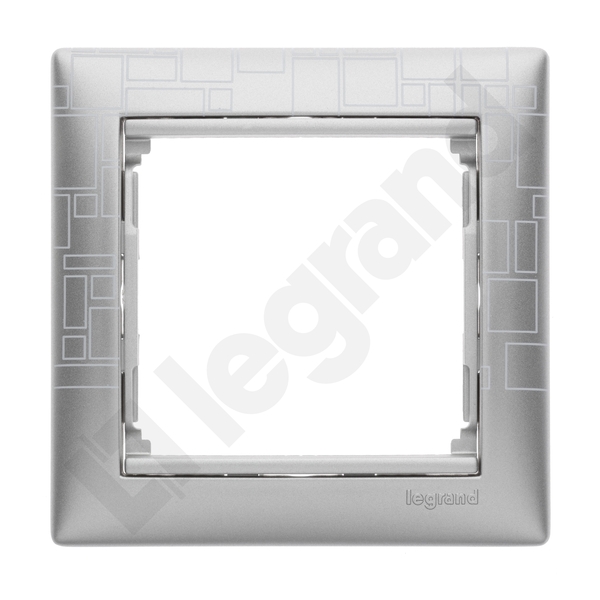 RAMKA POJEDYNCZA ALUMINIUM KUBIZM VALENA - 770341 - LEGRAND