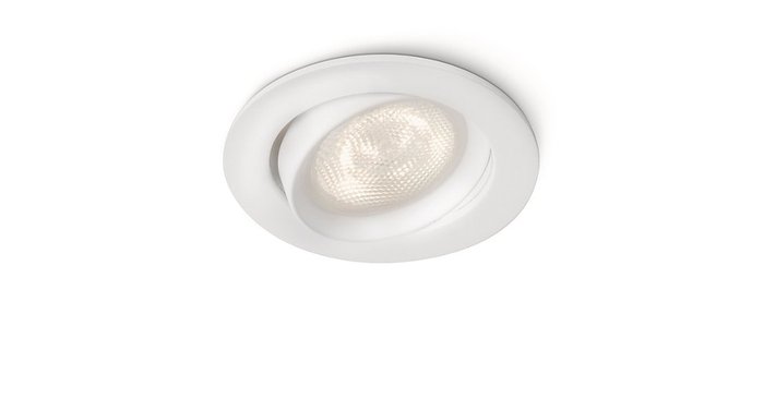 OPRAWKA SUFITOWA PUNKTOWA P/T LED 3W IP20 2700K 170LM Z ŹRÓDŁEM EEL=A+ ELLIPSE WHITE - 590313116 - PHILIPS ŹRÓDŁA