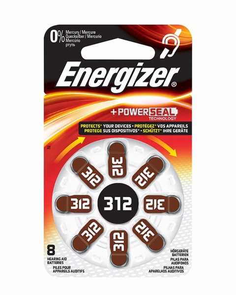BATERIA SŁUCHOWA 312 (8 SZT.) - 349245 - ENERGIZER