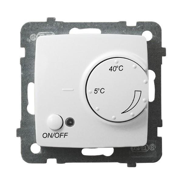 REGULATOR TEMPERATURY BIAŁY KARO - RTP-1SN/m/00 - OSPEL