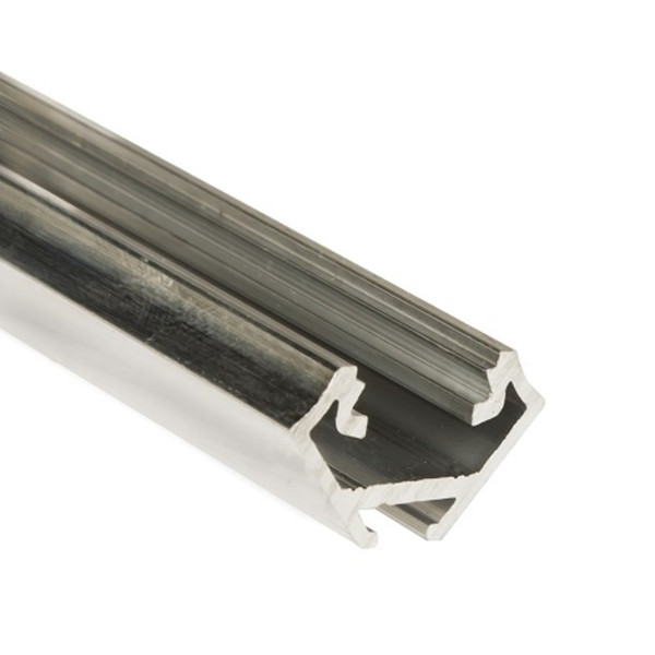 PROFIL ALUMINIOWY NAROŻNY DO TAŚM LED DŁUGOŚĆ 202CM SZEROKOŚĆ 2,3CM SUROWE ALUMINIUM PL-NZA-202 - 912190 - POLTRONIC