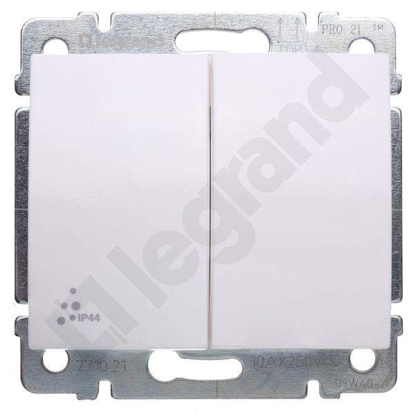 ŁĄCZNIK ŚWIECZNIKOWY IP44 ARCTIC SISTENA LIFE - 771021 - LEGRAND