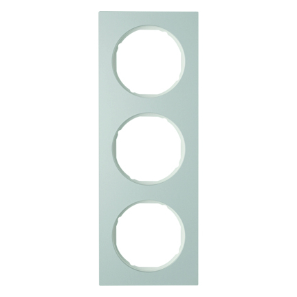RAMKA POTRÓJNA ALU/BIAŁY R.3 - 10132274 - HAGER - BERKER