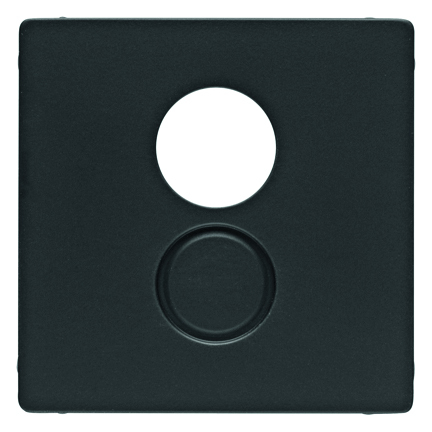 ELEMENT CENTRALNY DO GNIAZDA GŁOŚNIKOWEGO ANTRACYT AKSAMIT Q.1/Q.3 - 11966086 - HAGER - BERKER