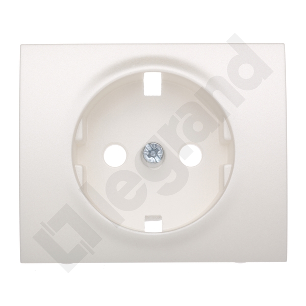 PLAKIETKA GNIAZDA 2P+Z SCHUKO PEARL SISTENA LIFE - 771520 - LEGRAND
