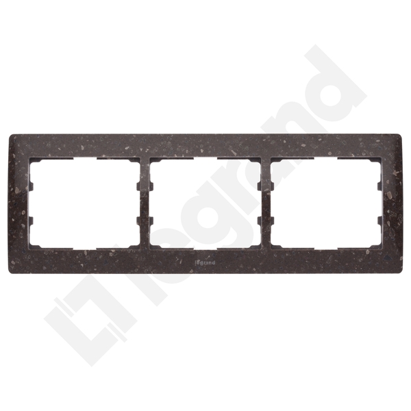 RAMKA POTRÓJNA POZIOMA COCOA BROWN SISTENA LIFE - 771703 - LEGRAND