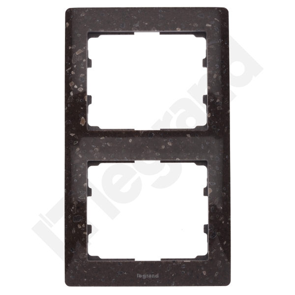 RAMKA PODWÓJNA PIONOWA COCOA BROWN SISTENA LIFE - 771706 - LEGRAND