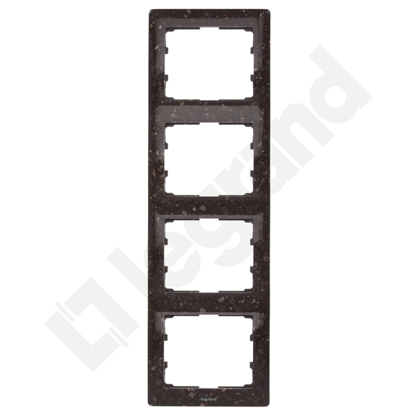 RAMKA POCZWÓRNA PIONOWA COCOA BROWN SISTENA LIFE - 771708 - LEGRAND