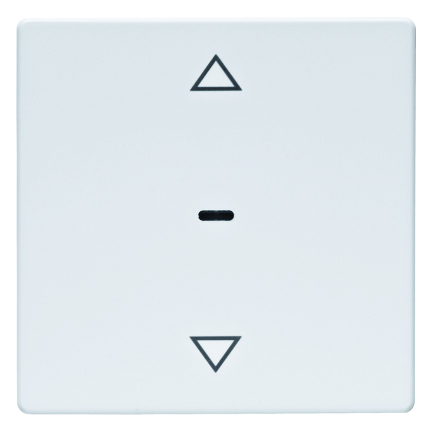 PRZYCISK ŻALUZJOWY QUICKLINK BIAŁY Q.1/Q.3 KNX RF - 85245129 - HAGER - BERKER