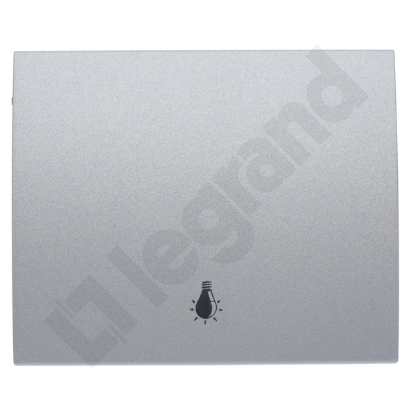 KLAWISZ POJEDYNCZY Z SYMBOLEM LAMPY METALIC SISTENA LIFE - 771344 - LEGRAND