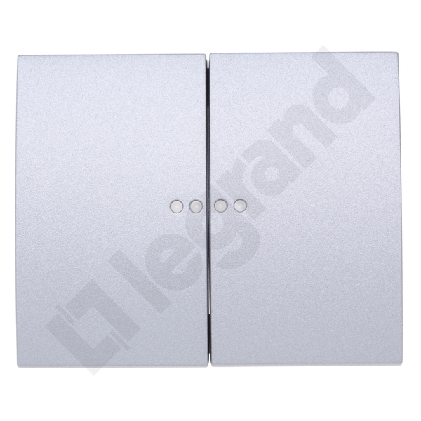 KLAWISZ PODWÓJNY DO MECHANIZMÓW PODŚWIETLANYCH SISTENA LIFE - 771379 - LEGRAND