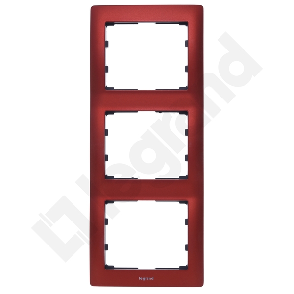 RAMKA POTRÓJNA PIONOWA MAGIC RED SISTENA LIFE - 771907 - LEGRAND