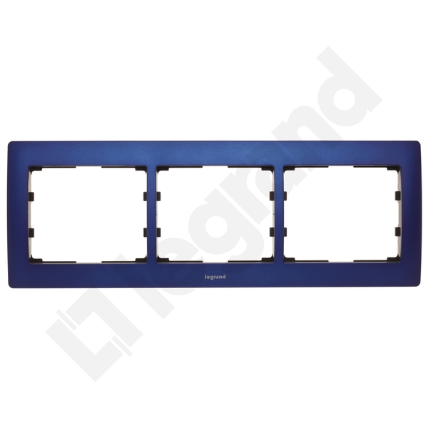 RAMKA POTRÓJNA POZIOMA MAGIC BLUE SISTENA LIFE - 771913 - LEGRAND
