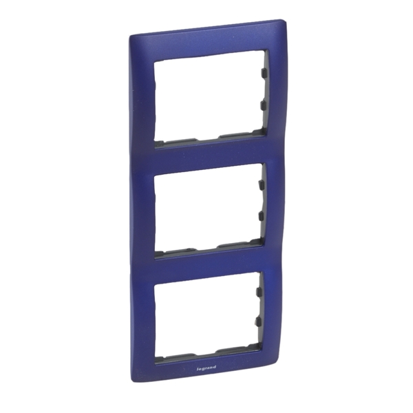 RAMKA POTRÓJNA PIONOWA MAGIC BLUE SISTENA LIFE - 771917 - LEGRAND