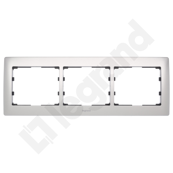 RAMKA POTRÓJNA POZIOMA ALUMINIUM SISTENA LIFE - 771953 - LEGRAND
