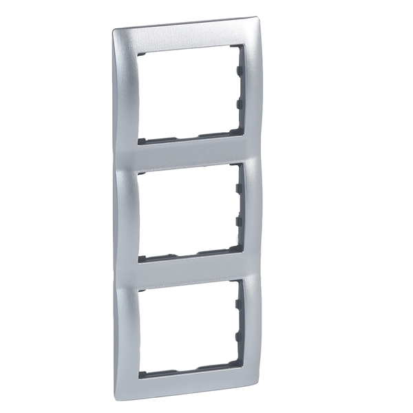 RAMKA POTRÓJNA PIONOWA ALUMINIUM SISTENA LIFE - 771957 - LEGRAND