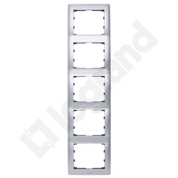 RAMKA PIĘCIOKROTNA PIONOWA ALUMINIUM SISTENA LIFE - 771959 - LEGRAND